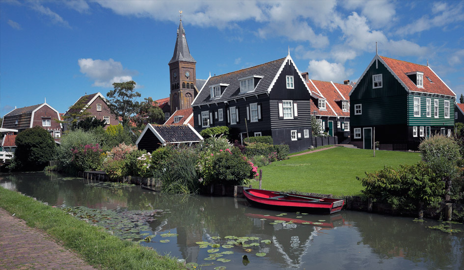 City of Marken in the Netherlands